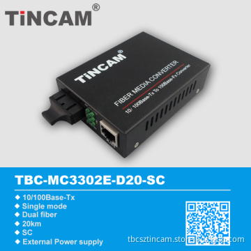 Good Quality 10/100m Df Sc Fiber Optical Media Converter